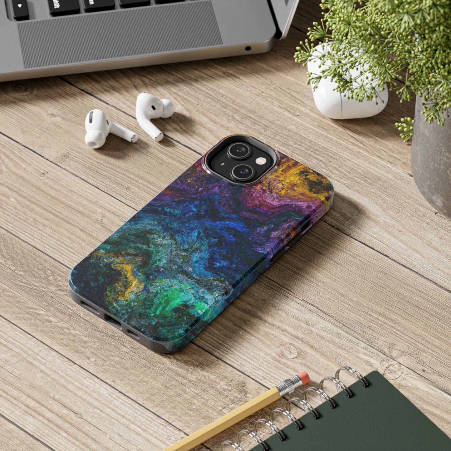 Tough Case-Mate iPhone Case Ft. Abstract Opal