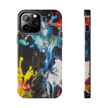 Tough Case-Mate iPhone Case Ft. Blue Splat