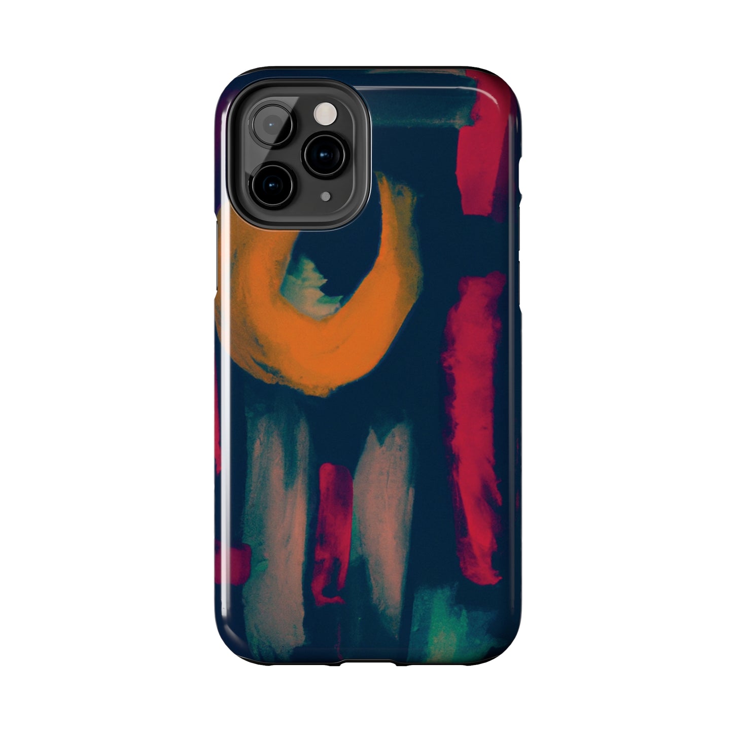 Strong Apple iPhone Case Ft. Abstract Moon