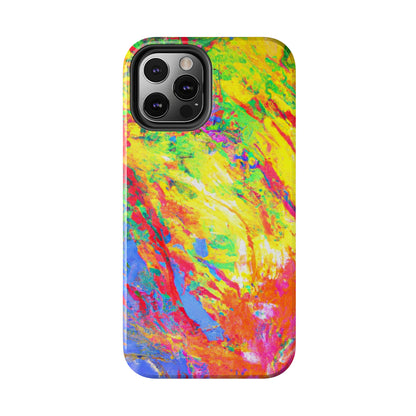 Tough Apple iPhone Cases Ft. Abstract Sherbet