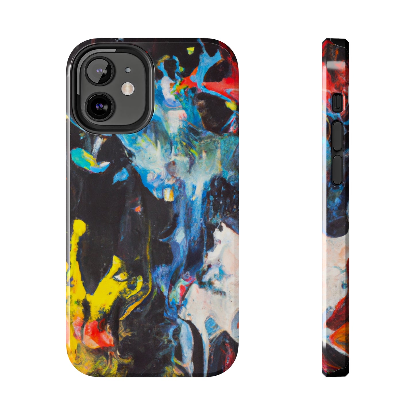 Tough Case-Mate iPhone Case Ft. Blue Splat