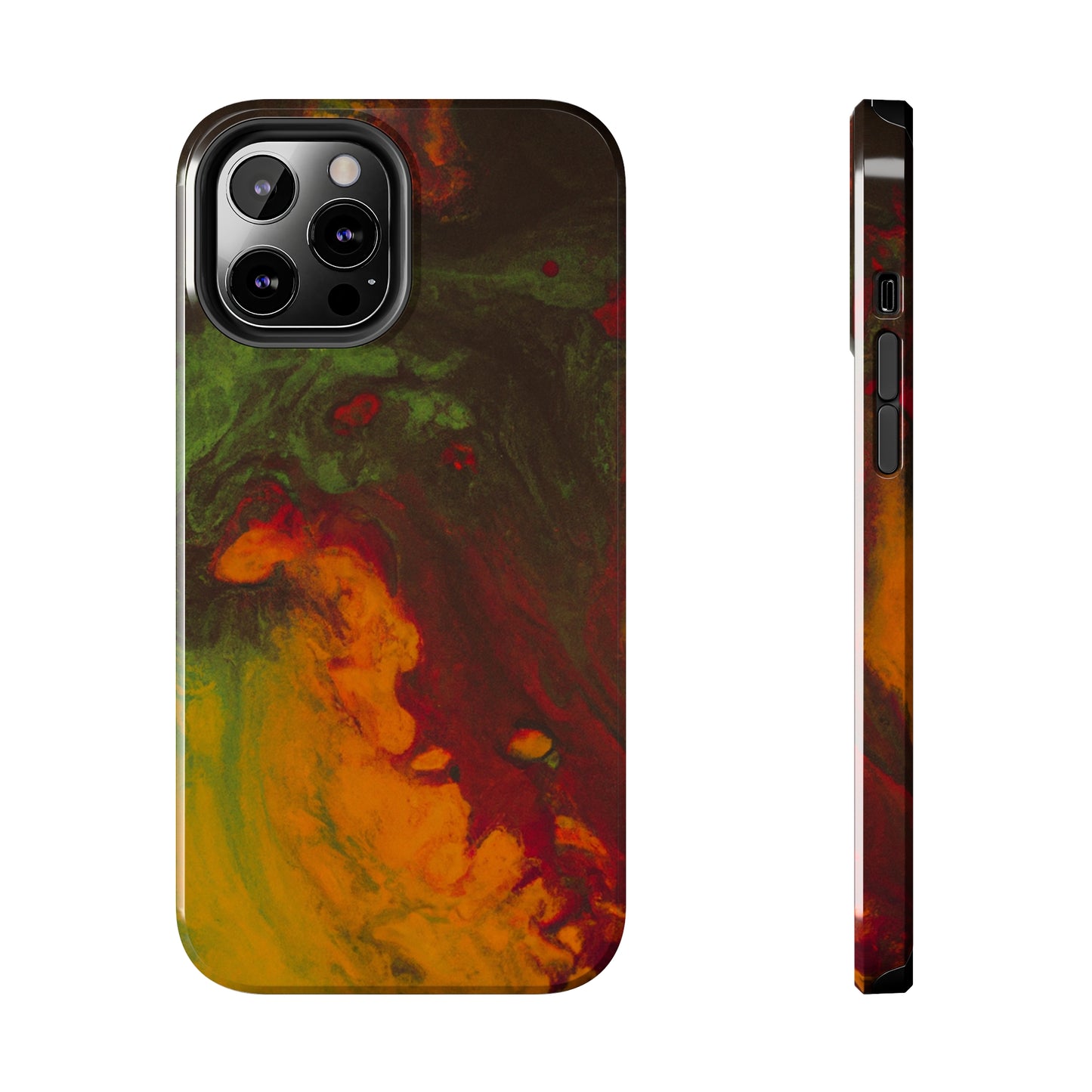 Tough Apple iPhone Case Ft. Abstract Gas Giant