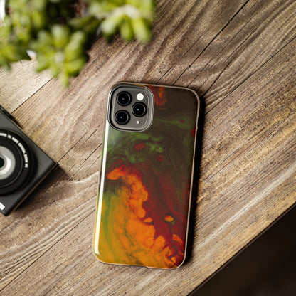 Tough Apple iPhone Case Ft. Abstract Gas Giant