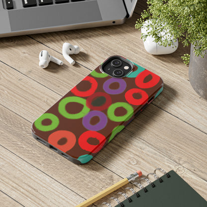 Tough Case-Mate iPhone Case Ft. Fruity Circles