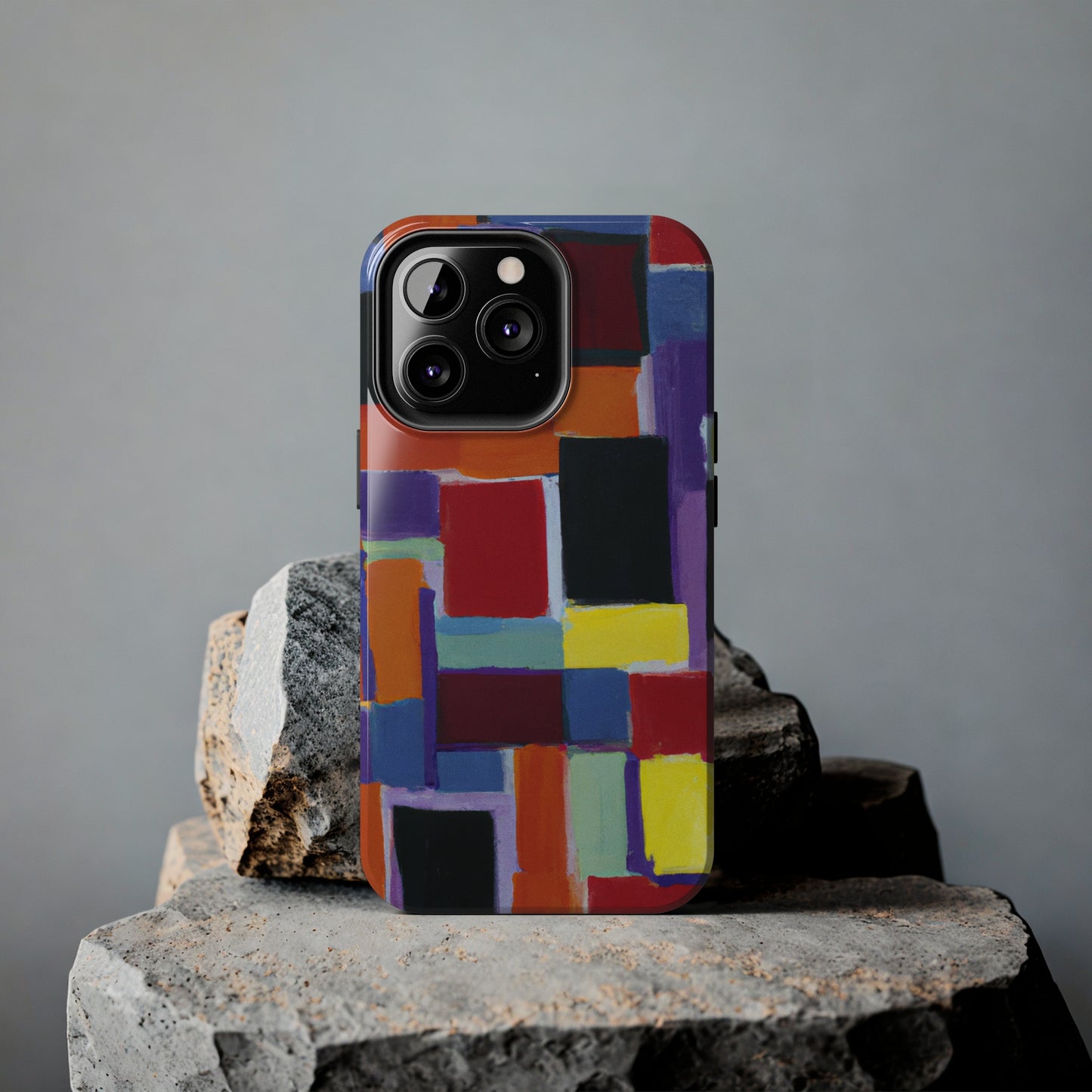 Tough Case-Mate iPhone Case Ft. Abstract Rectangles