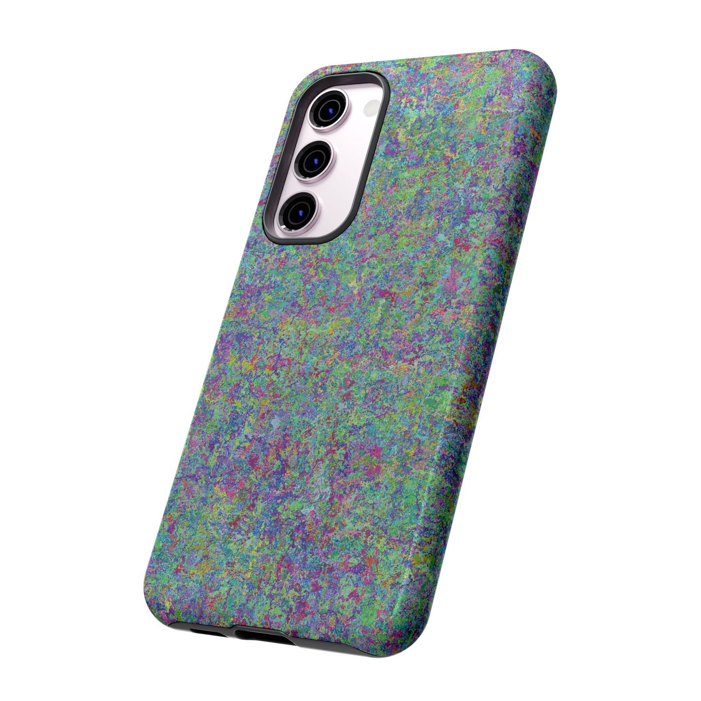 Tough Phone Case Ft. Rainbow Acrylic Noise