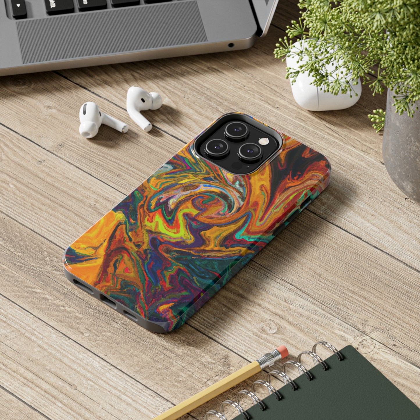 Tough Case-Mate iPhone Case Ft. Abstract Spin