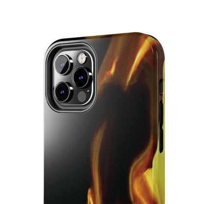 Tough Apple iPhone Cases Ft. Abstract Flames