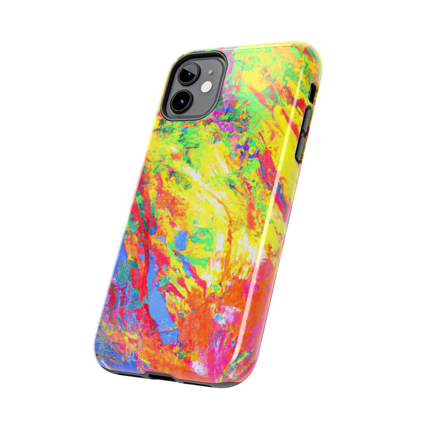 Tough Apple iPhone Cases Ft. Abstract Sherbet