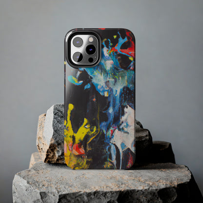 Tough Case-Mate iPhone Case Ft. Blue Splat