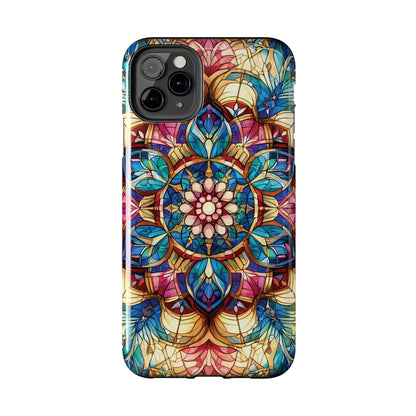 ToughDrop Apple iPhone Case Ft. Stained Glass Fractal