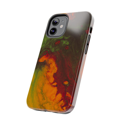 Tough Apple iPhone Case Ft. Abstract Gas Giant