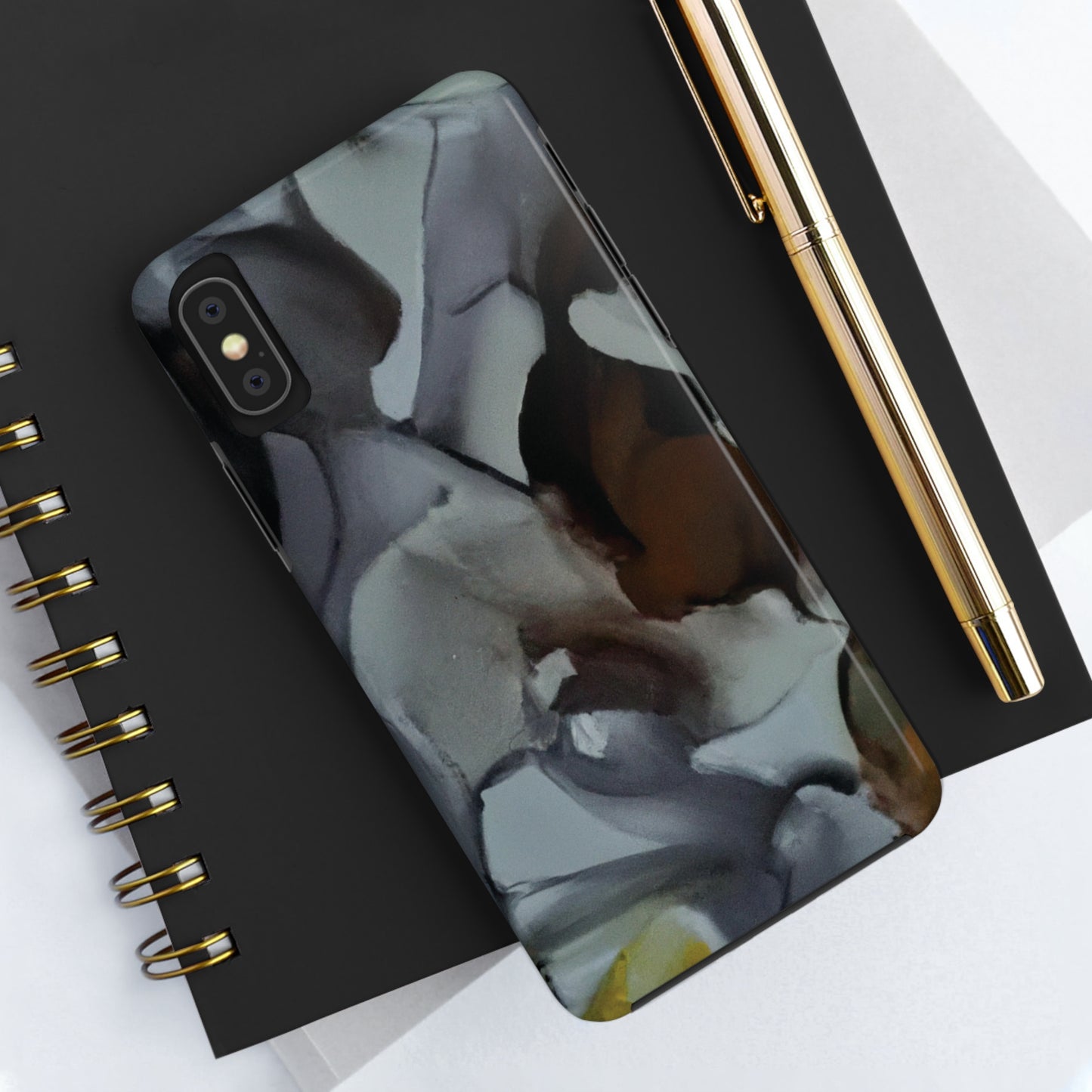 Strong Apple iPhone Case Ft. Abstract Smoke