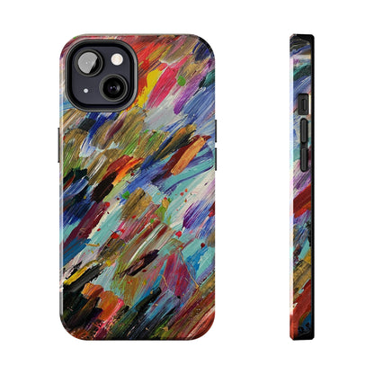 Tough Case-Mate iPhone Case Ft. Abstract Acrylic Feathers