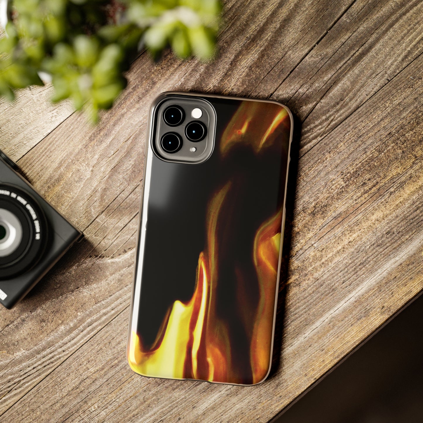 Tough Apple iPhone Cases Ft. Abstract Flames