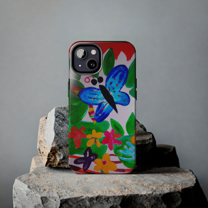 Tough Case-Mate iPhone Case Ft. Watercolor Butterfly