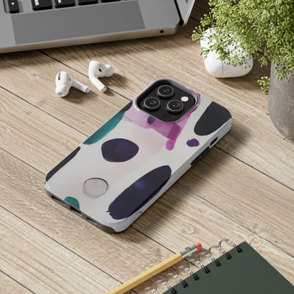 Strong Apple iPhone Case Ft. Abstract Cowprint