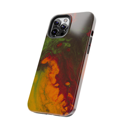 Tough Apple iPhone Case Ft. Abstract Gas Giant