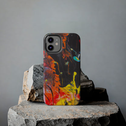 Tough Case-Mate iPhone Case Ft. Abstract Orange