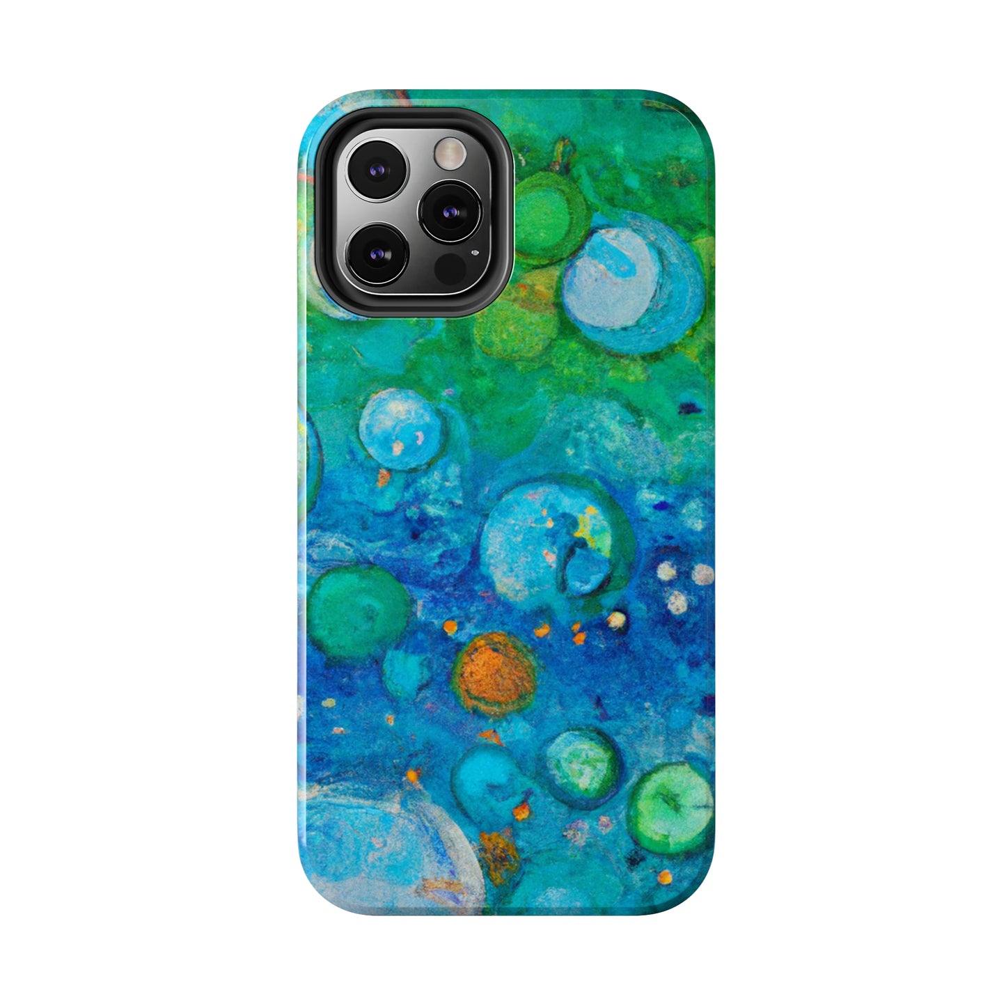 Tough Apple iPhone Cases Ft. Abstract Bubbles