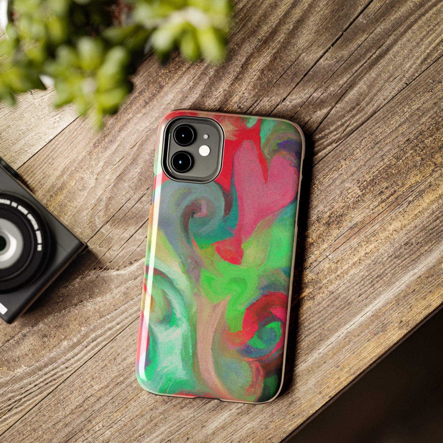 Tough Case-Mate iPhone Case Ft. Swirl Heart