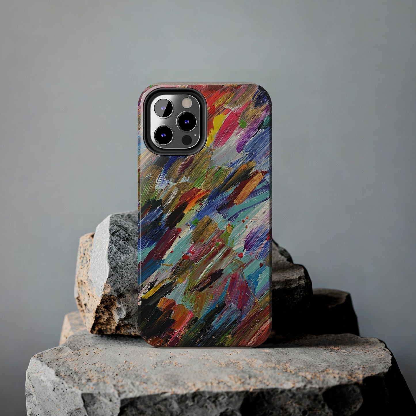 Tough Case-Mate iPhone Case Ft. Abstract Acrylic Feathers