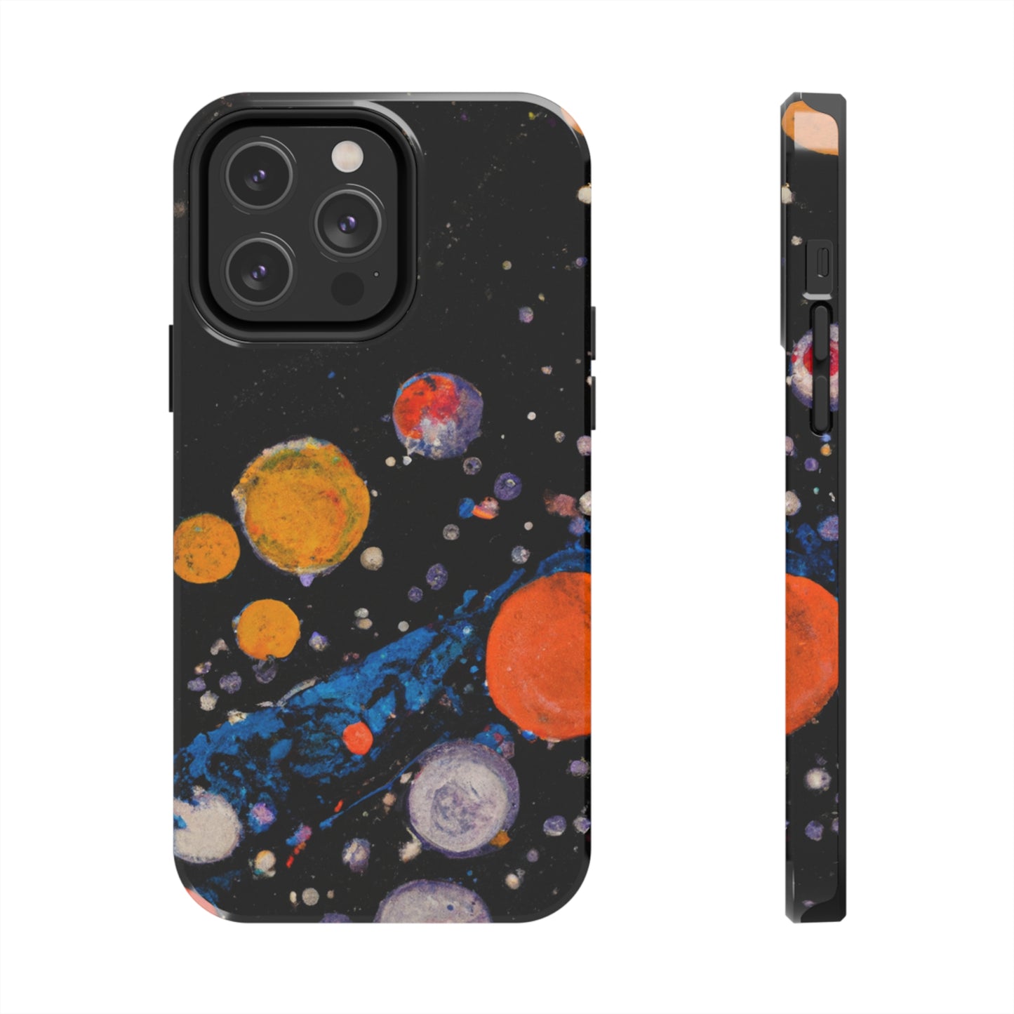 Tough Apple iPhone Cases Ft. Space Bubbles