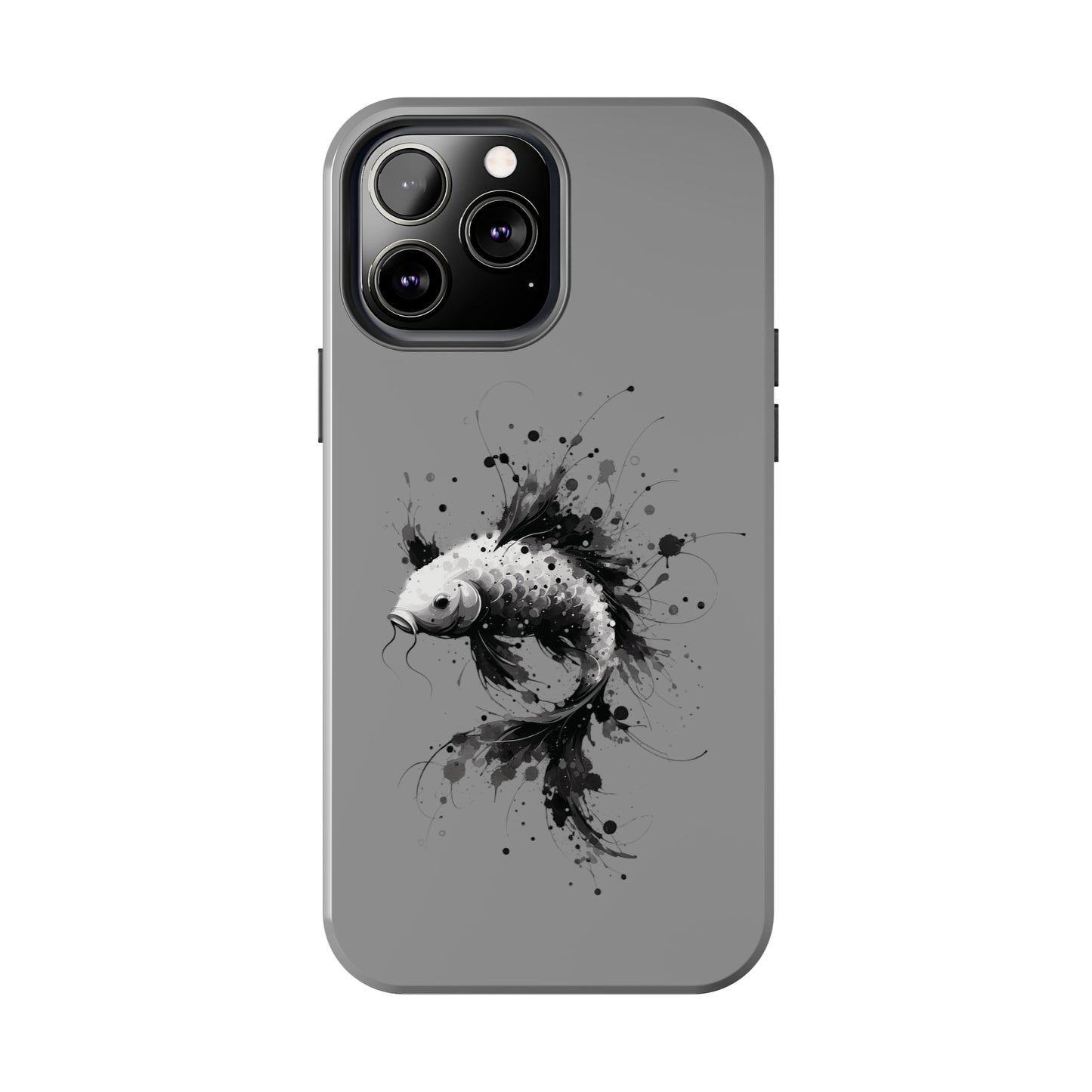 ToughDrop Apple iPhone Case Ft. Ink Blot Koi