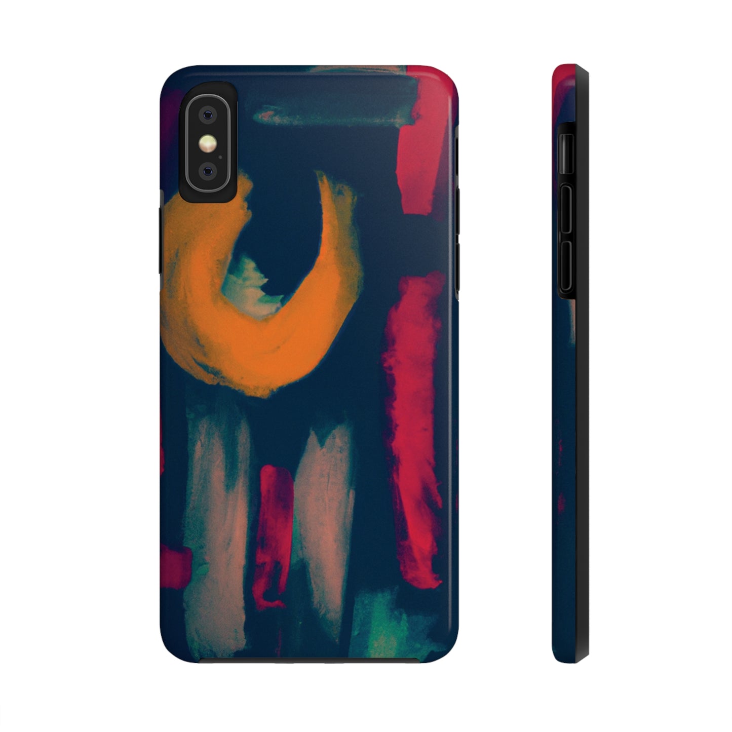 Strong Apple iPhone Case Ft. Abstract Moon