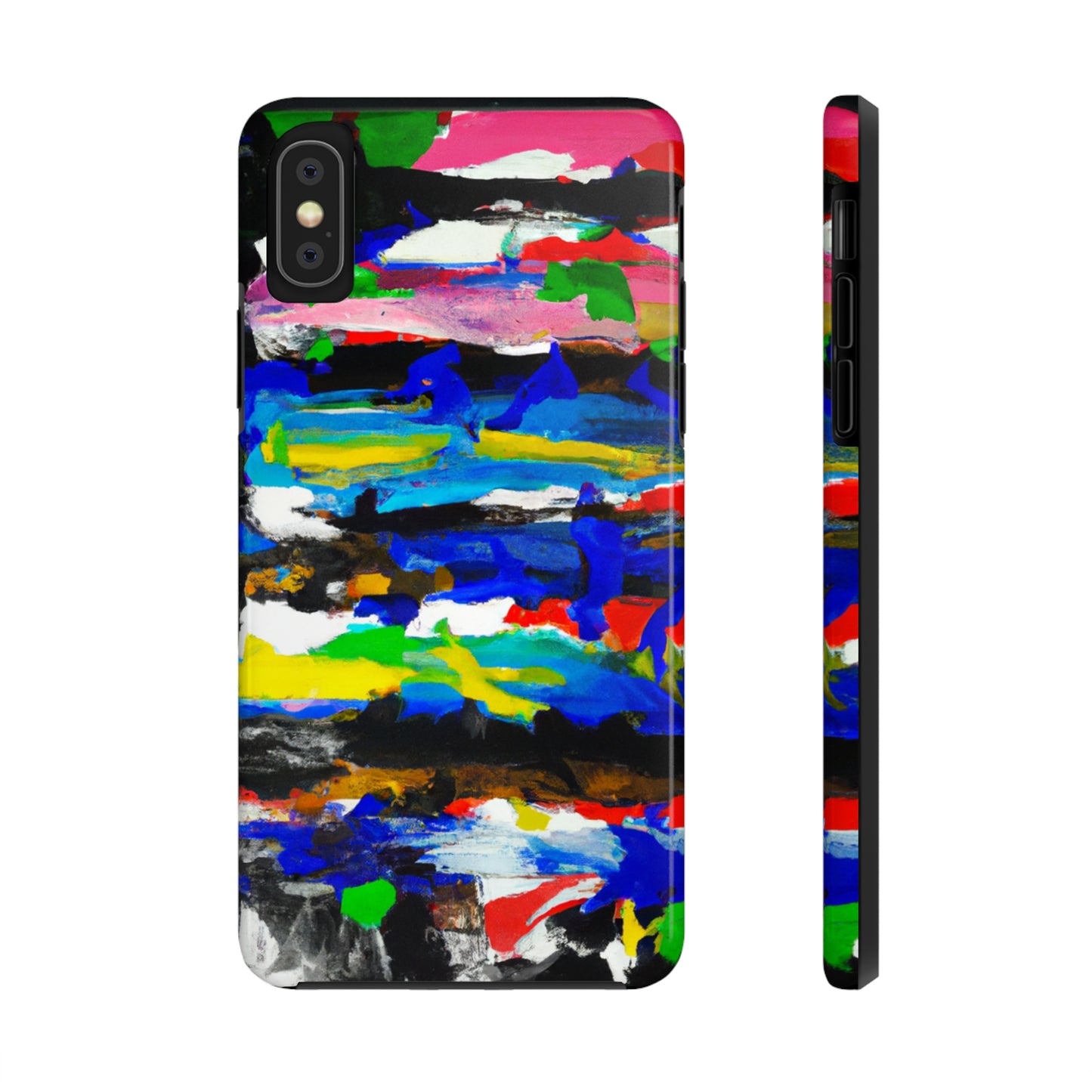 Tough Case-Mate iPhone Case Ft. Abstract Stripes