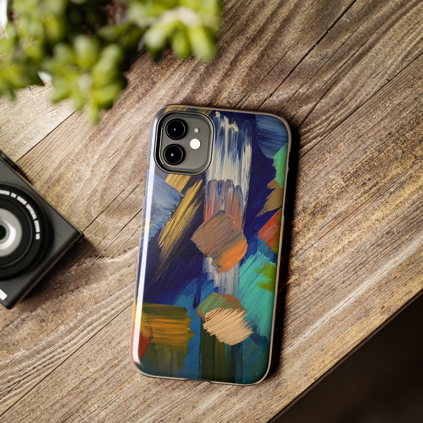 Tough Case-Mate iPhone Case Ft. Abstract Blue