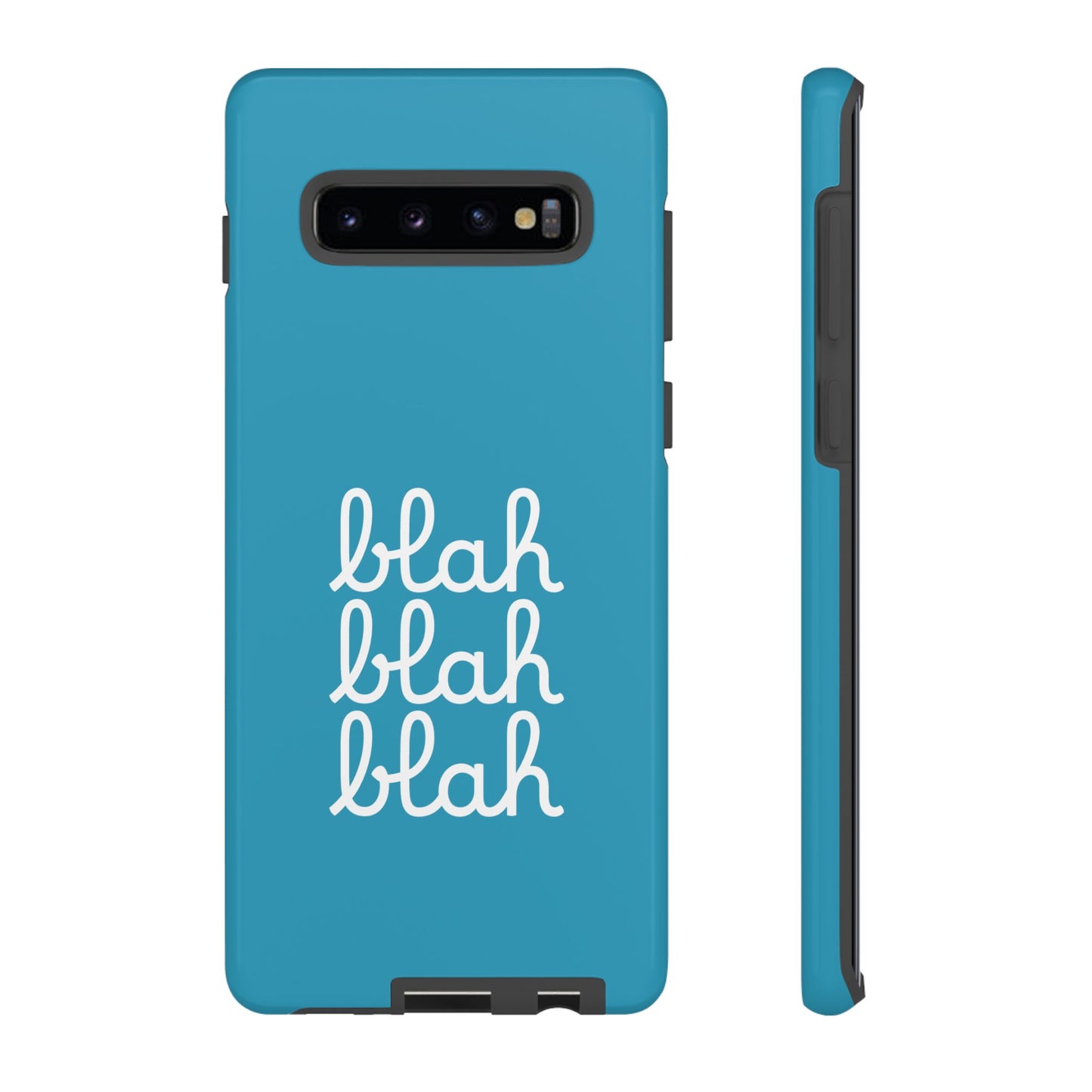 Tough Phone Case Ft. blahblahblah Turquoise