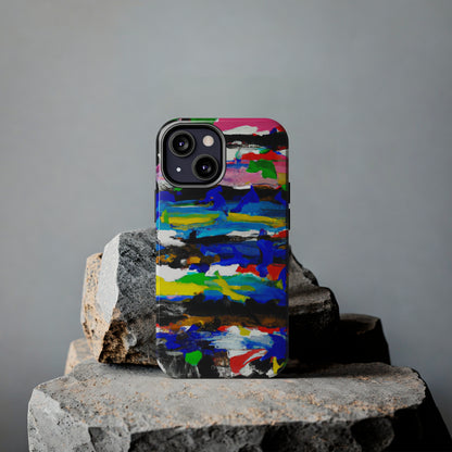 Tough Case-Mate iPhone Case Ft. Abstract Stripes