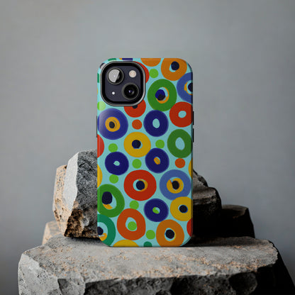 Tough Case-Mate iPhone Case Ft. Vivid Circles