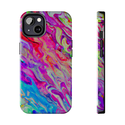 Tough Case-Mate iPhone Case Ft. Rainbow Waves