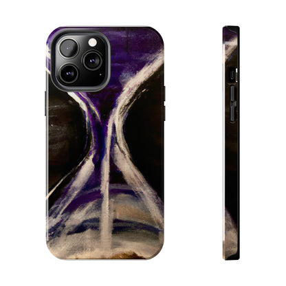 Tough Case-Mate iPhone Case Ft. Purple Hourglass