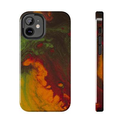 Tough Apple iPhone Case Ft. Abstract Gas Giant