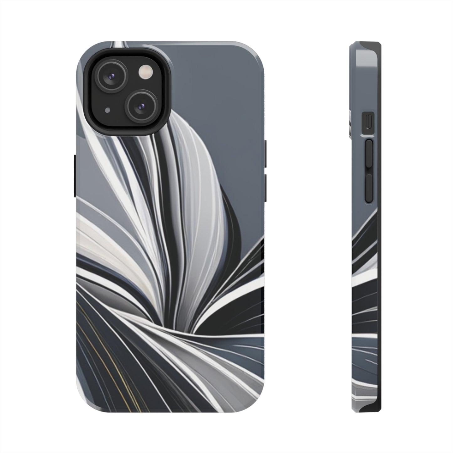 Strong Apple iPhone Cases Ft. Black and White Abstract Sail