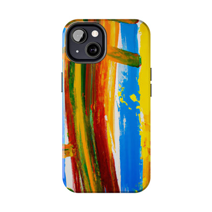 Tough Case-Mate iPhone Case Ft. Abstract Boat