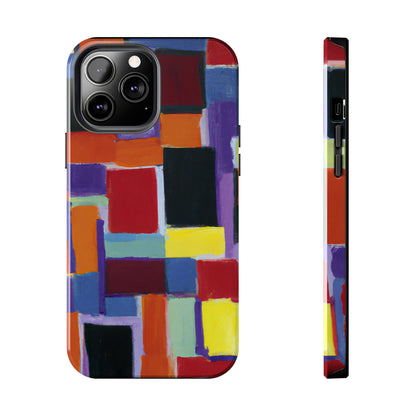 Tough Case-Mate iPhone Case Ft. Abstract Rectangles