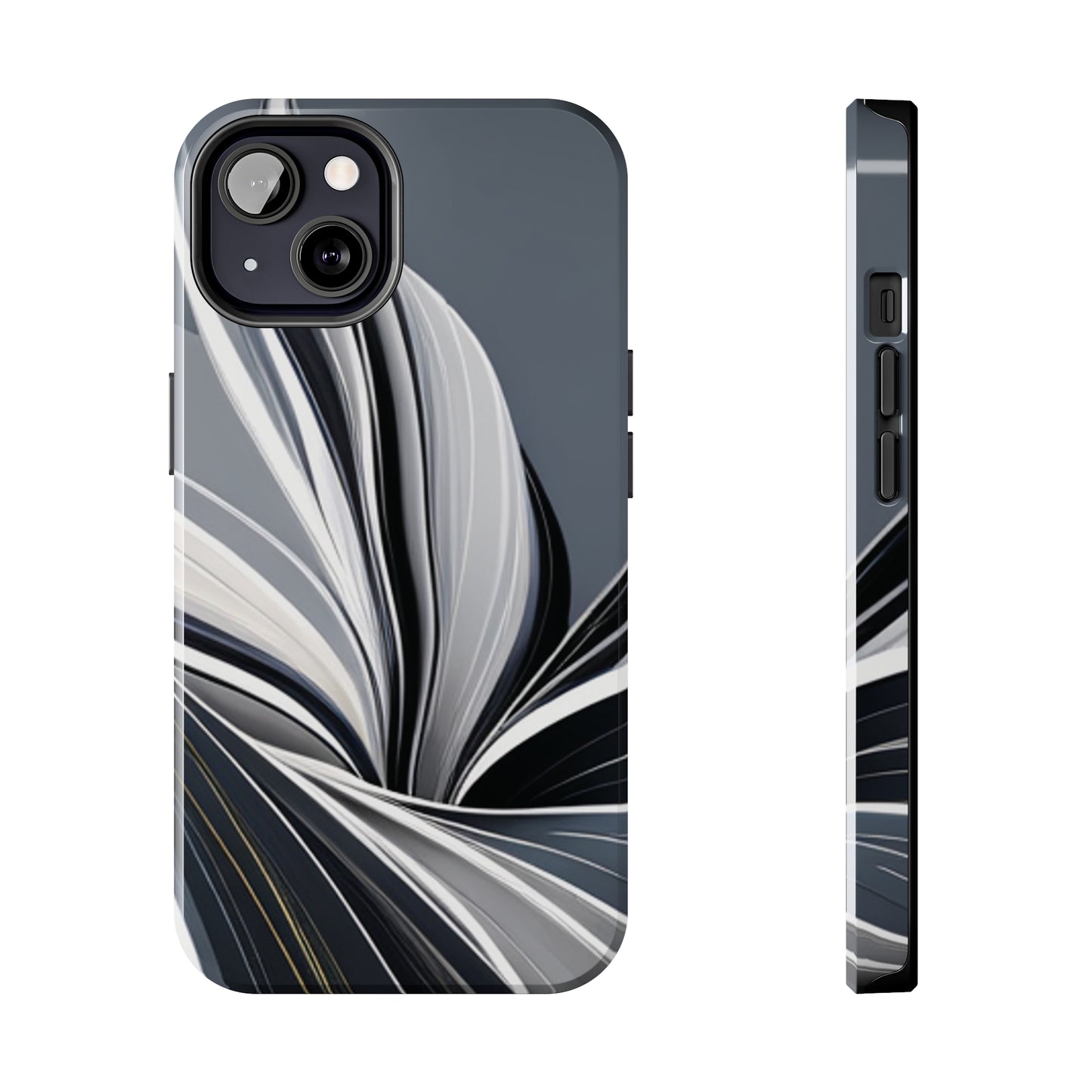 Strong Apple iPhone Cases Ft. Black and White Abstract Sail