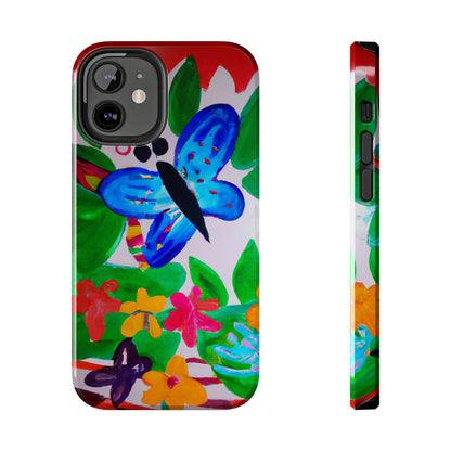 Tough Case-Mate iPhone Case Ft. Watercolor Butterfly