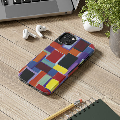 Tough Case-Mate iPhone Case Ft. Abstract Rectangles