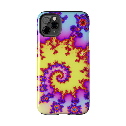 Tough Case-Mate iPhone Case Ft. Tie Dye Fractal