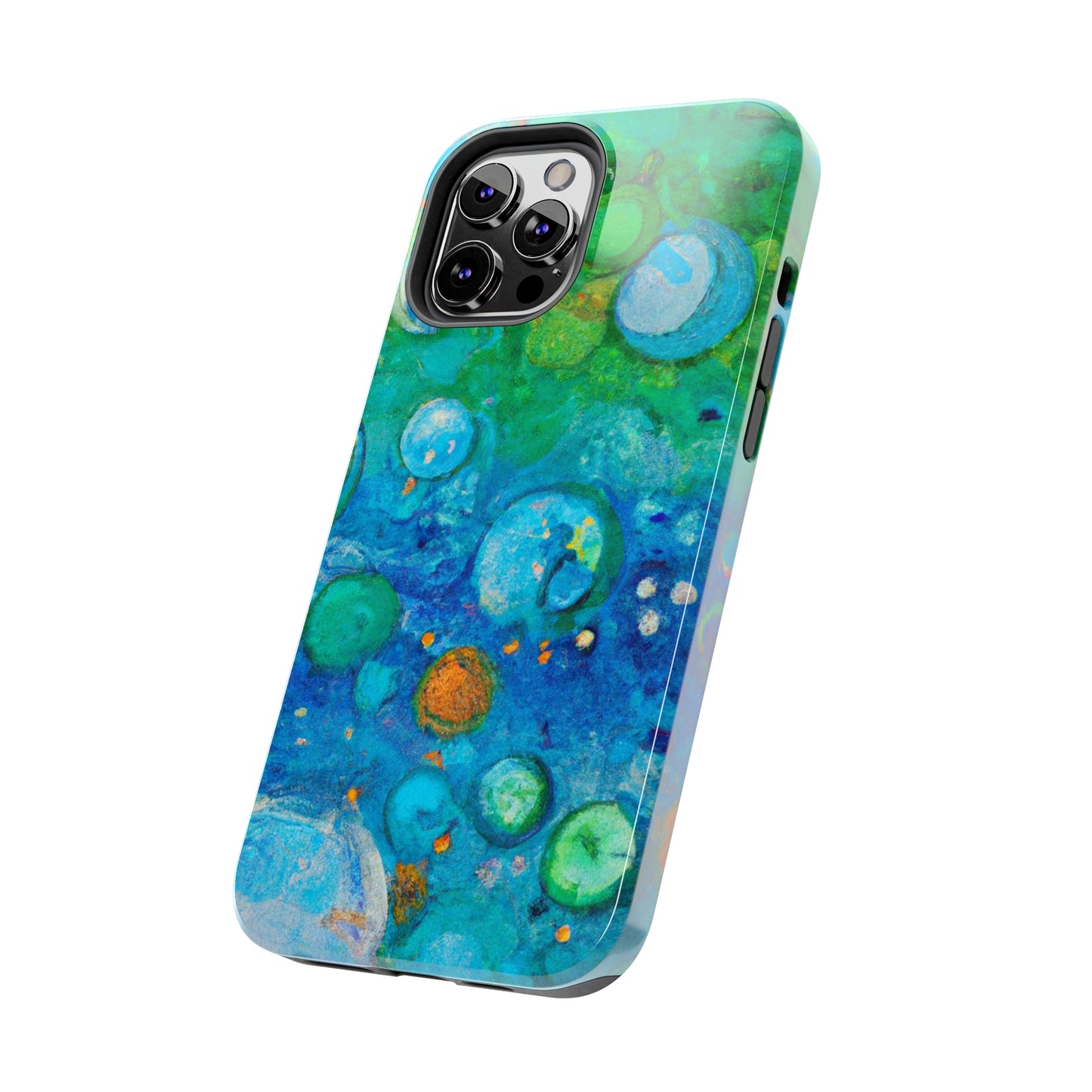 Tough Apple iPhone Cases Ft. Abstract Bubbles