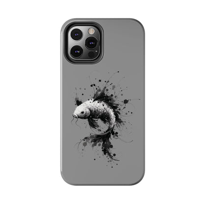 ToughDrop Apple iPhone Case Ft. Ink Blot Koi