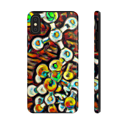 Apple iPhone Case Ft. Abstract Molecule