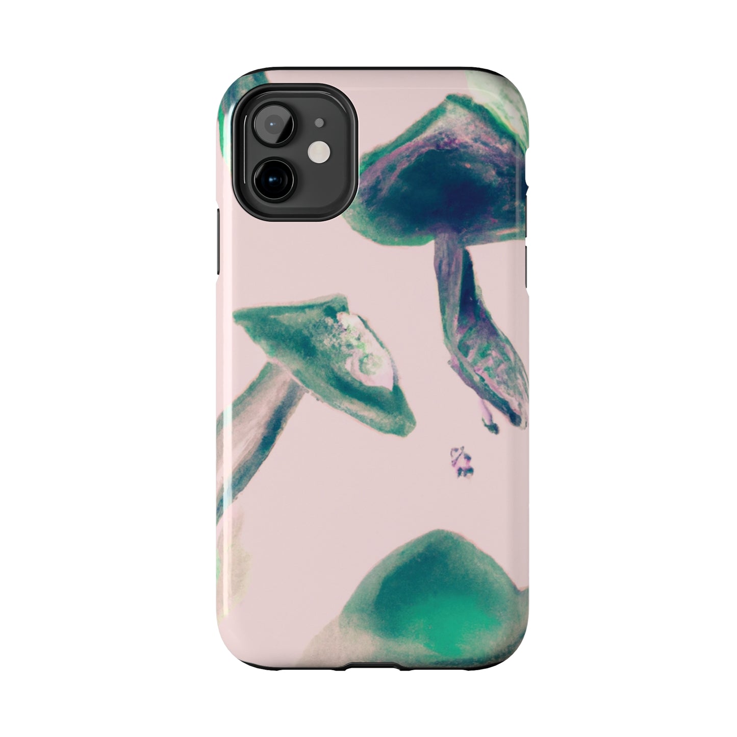 Tough Apple iPhone Cases Ft. Green Mushrooms