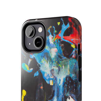 Tough Case-Mate iPhone Case Ft. Blue Splat