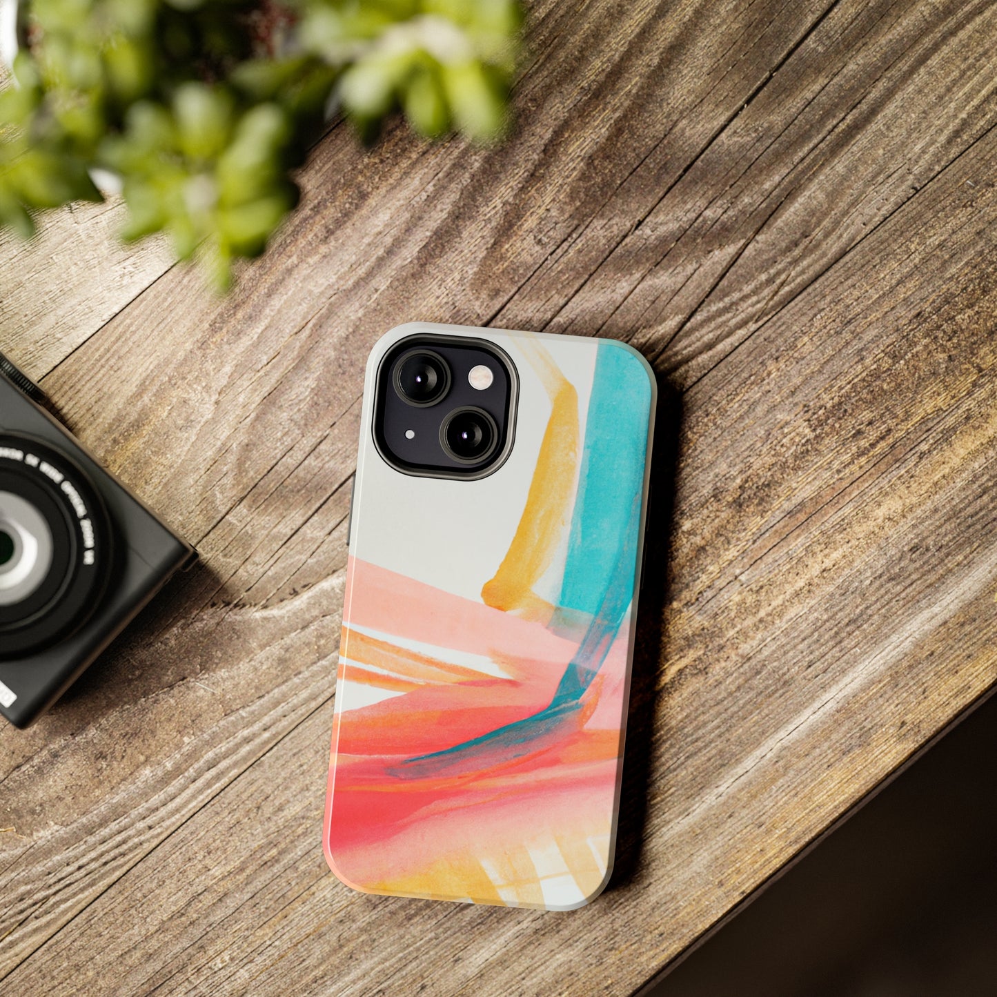 Tough Apple iPhone Cases Ft. Abstract Beach